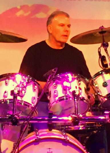 Paul Lindsay Drummer with the Animal Tracks band